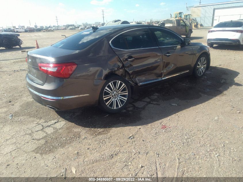 2014 KIA CADENZA PREMIUM KNALN4D76E5124715