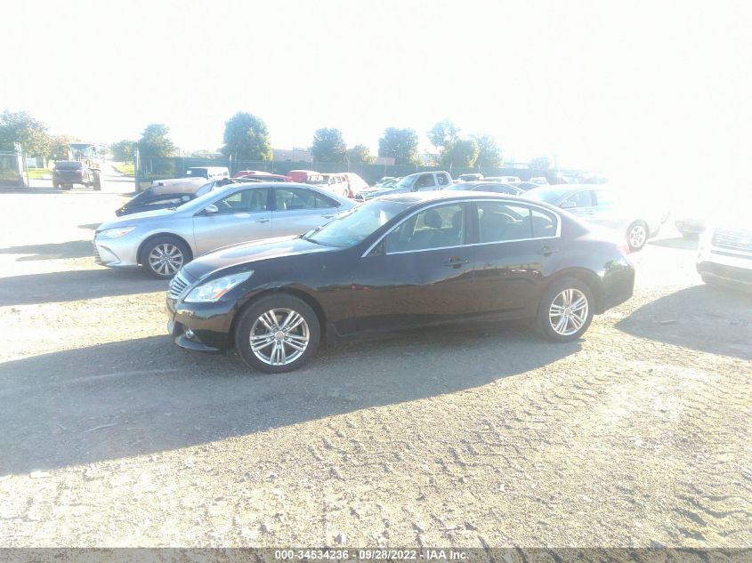2013 INFINITI G37 SEDAN X JN1CV6AR0DM357520