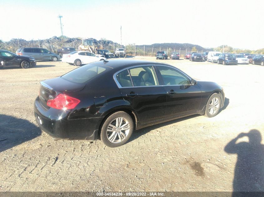 2013 INFINITI G37 SEDAN X JN1CV6AR0DM357520