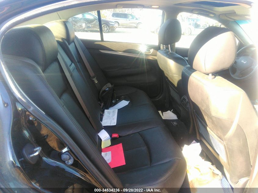 2013 INFINITI G37 SEDAN X JN1CV6AR0DM357520