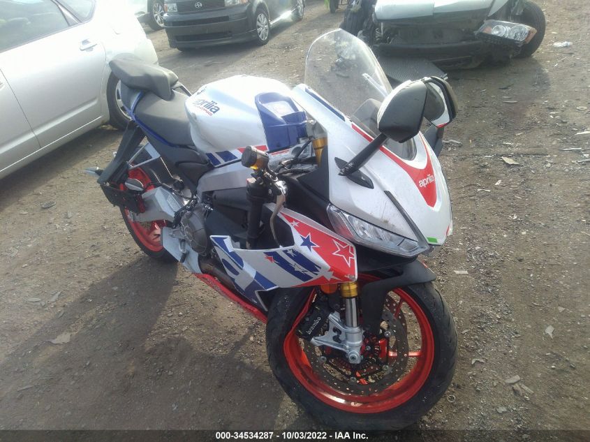 2022 APRILIA RS 660 FACTORY LIMITED ZD4KSUP09NS000319