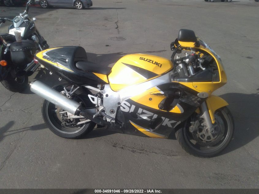 2000 SUZUKI GSX-R600 JS1GN78A7Y2101228