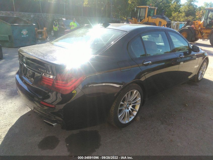 2013 BMW 7 SERIES 750LI XDRIVE WBAYF8C56DD139763