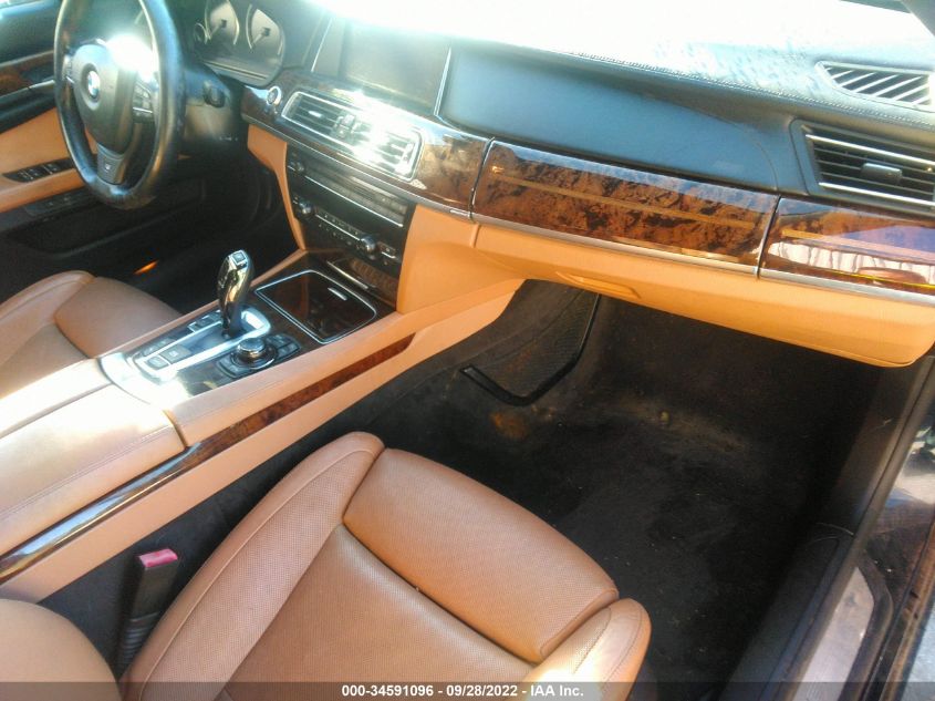 2013 BMW 7 SERIES 750LI XDRIVE WBAYF8C56DD139763