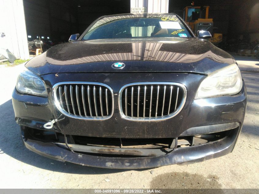 2013 BMW 7 SERIES 750LI XDRIVE WBAYF8C56DD139763