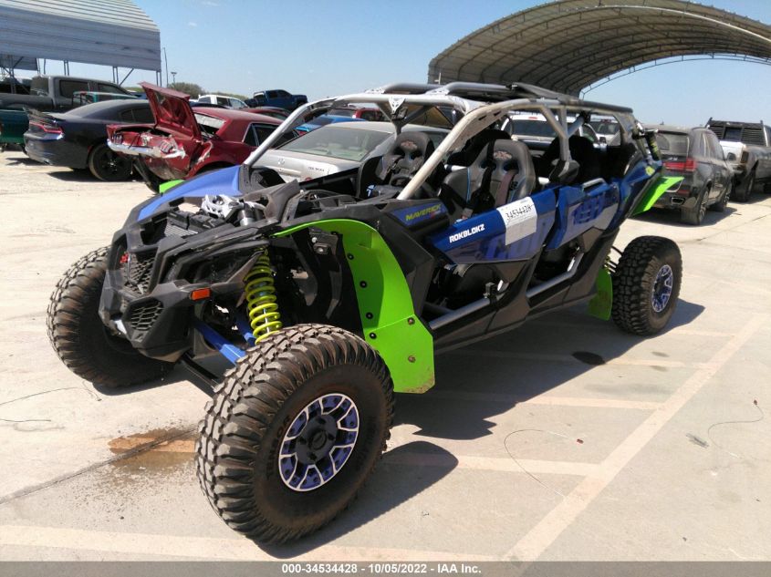 2020 CAN-AM MAVERICK X3 MAX X RS TURBO RR 3JBVNAV44LK000110