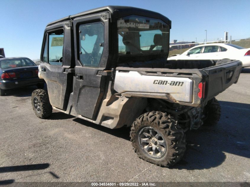2020 CAN-AM DEFENDER MAX LIMITED CAB HD10 3JBUUAX43LK001602