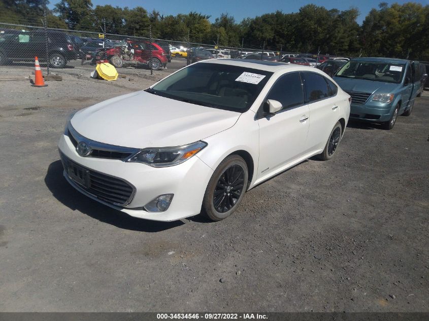 2014 TOYOTA AVALON HYBRID LIMITED/XLE TOURING 4T1BD1EB1EU032268