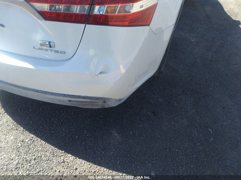 2014 TOYOTA AVALON HYBRID LIMITED/XLE TOURING 4T1BD1EB1EU032268
