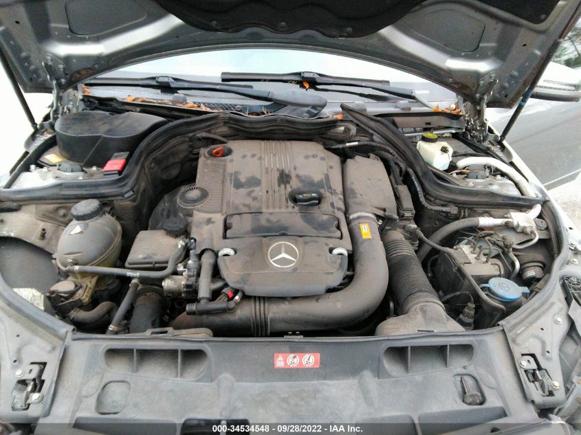2013 MERCEDES-BENZ C 250 WDDGF4HB0DA870086