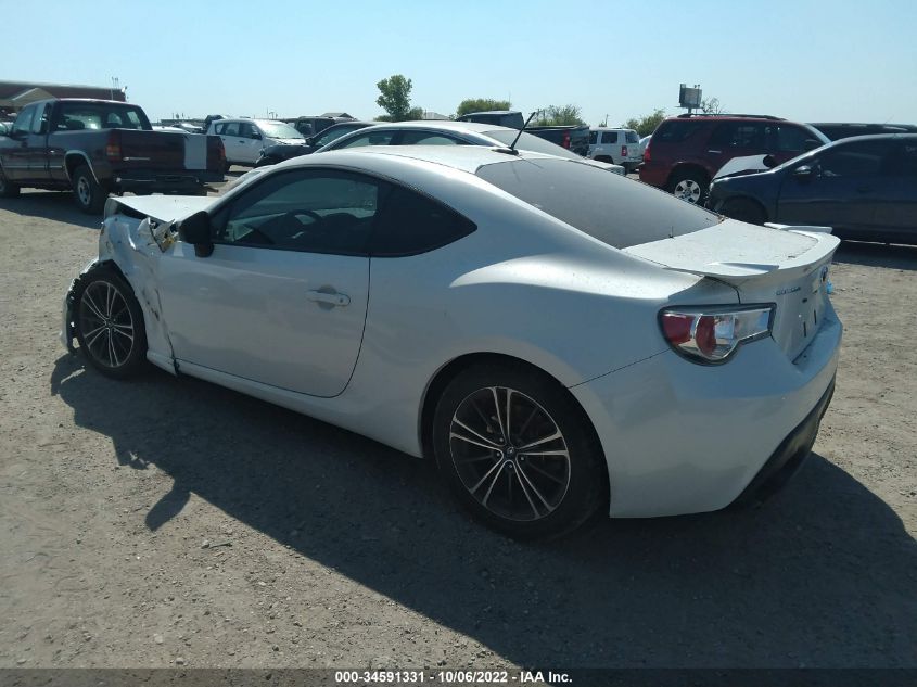 2013 SUBARU BRZ LIMITED JF1ZCAC19D1608775