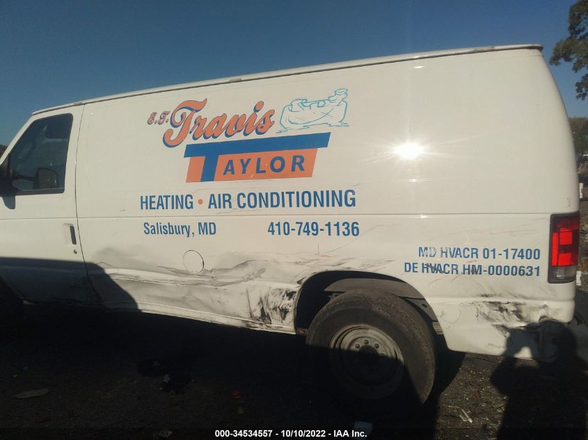 2014 FORD ECONOLINE CARGO VAN COMMERCIAL/RECREATIONAL 1FTNE2EW1EDA04705