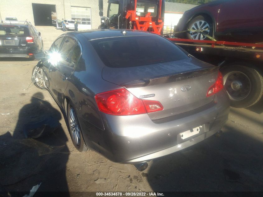 2013 INFINITI G37 SEDAN X JN1CV6AR4DM765051