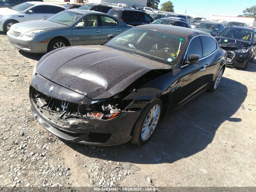 2014 MASERATI QUATTROPORTE S Q4 ZAM56RRAXE1108773