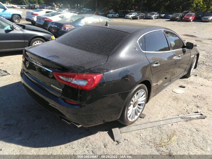 2014 MASERATI QUATTROPORTE S Q4 ZAM56RRAXE1108773