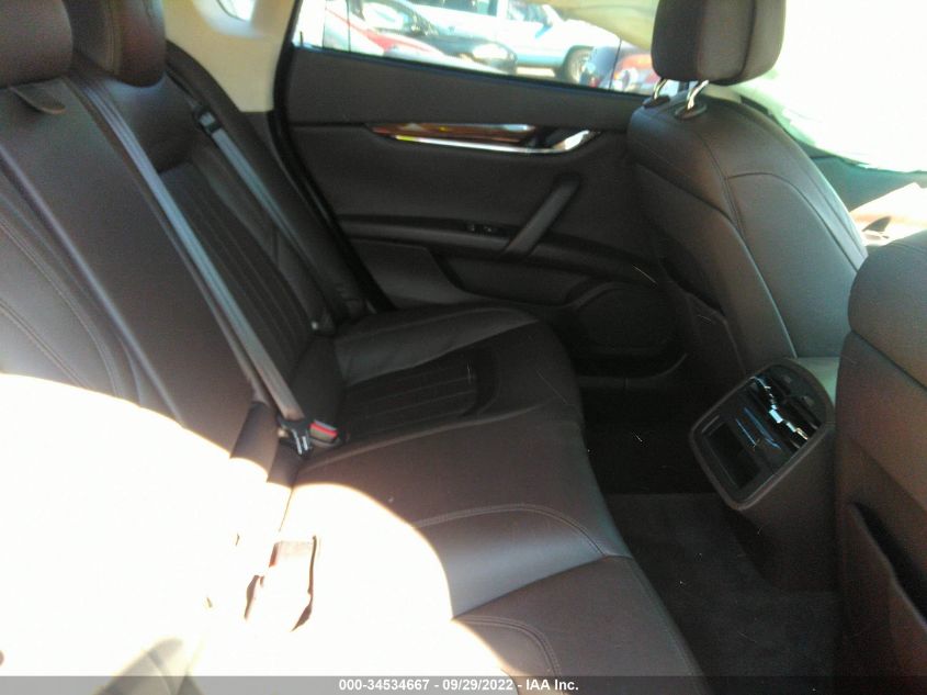 2014 MASERATI QUATTROPORTE S Q4 ZAM56RRAXE1108773