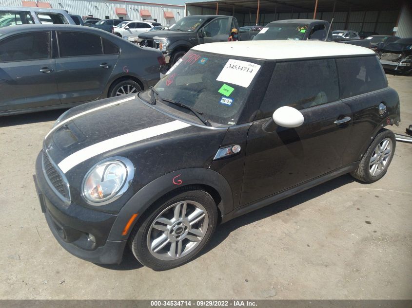 2013 MINI COOPER HARDTOP S WMWSV3C54DT395093