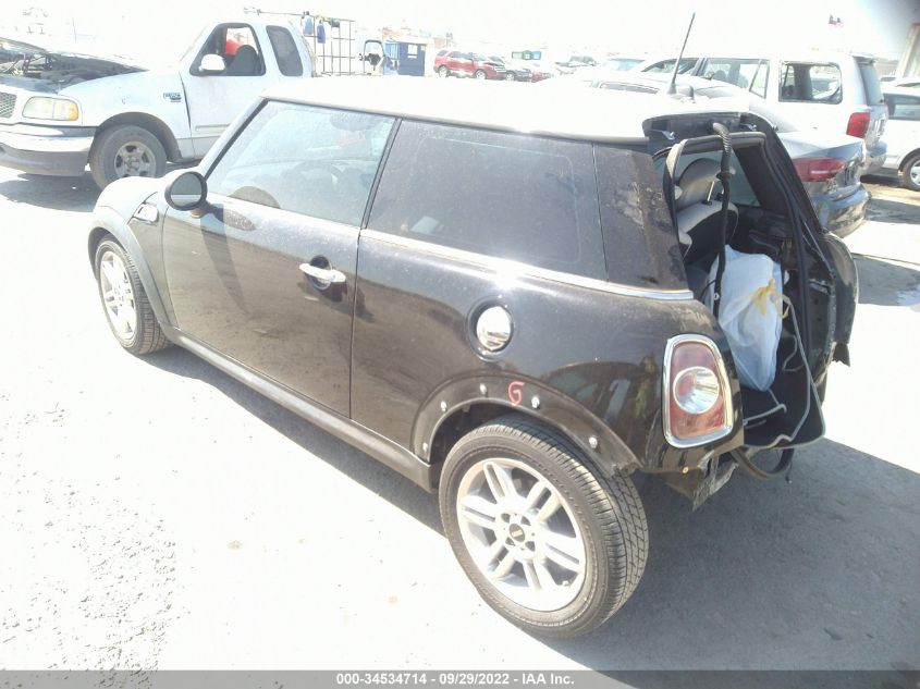 2013 MINI COOPER HARDTOP S WMWSV3C54DT395093