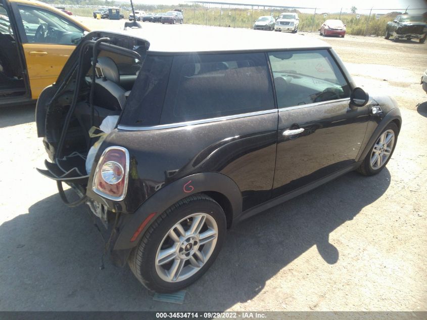 2013 MINI COOPER HARDTOP S WMWSV3C54DT395093