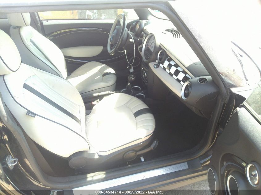 2013 MINI COOPER HARDTOP S WMWSV3C54DT395093