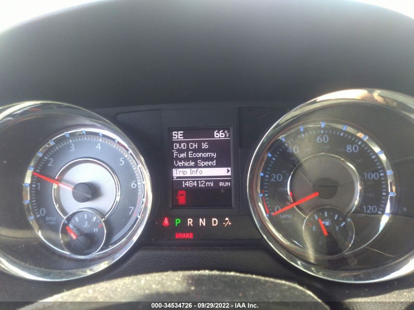 2013 CHRYSLER TOWN & COUNTRY TOURING-L - 2C4RC1CG5DR785317