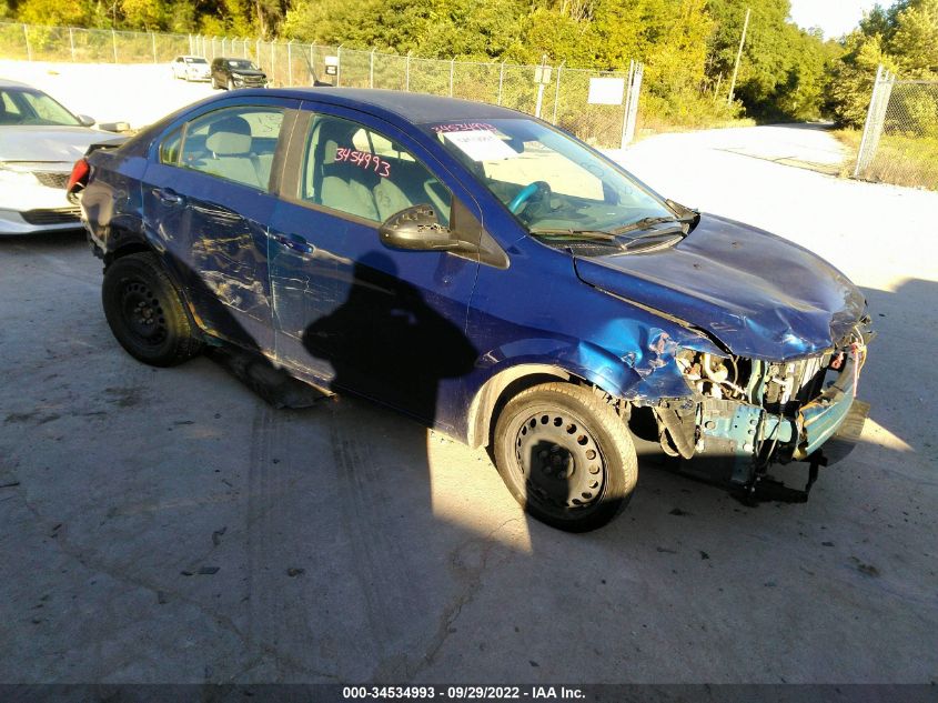 2013 CHEVROLET SONIC LS - 1G1JA5SH4D4192919