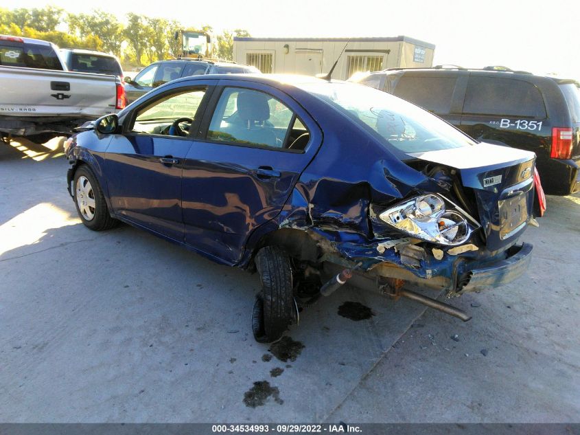 2013 CHEVROLET SONIC LS - 1G1JA5SH4D4192919