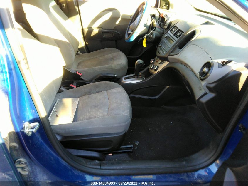2013 CHEVROLET SONIC LS - 1G1JA5SH4D4192919