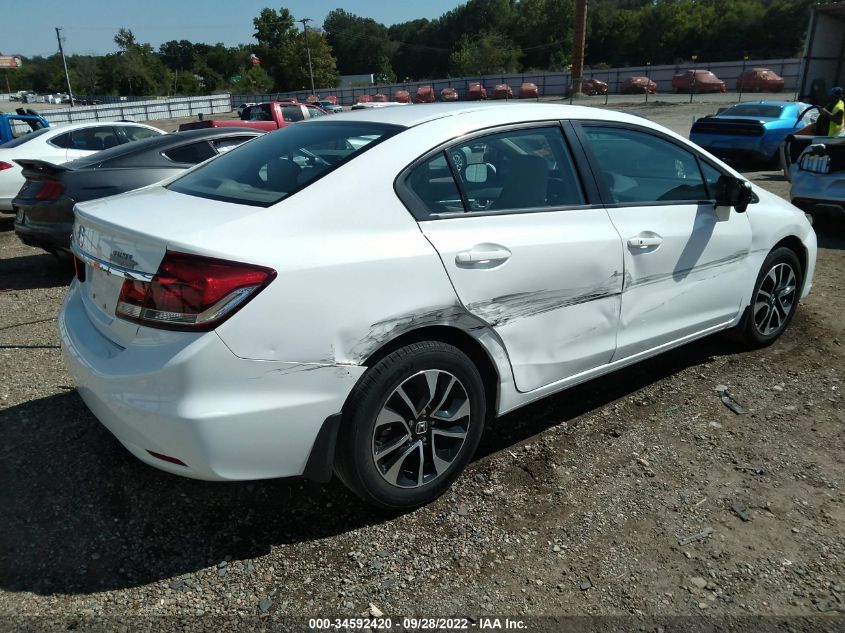2014 HONDA CIVIC SEDAN EX 2HGFB2F87EH526854