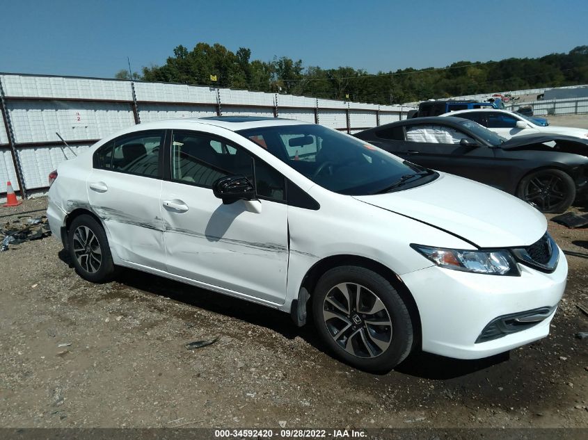 2014 HONDA CIVIC SEDAN EX 2HGFB2F87EH526854