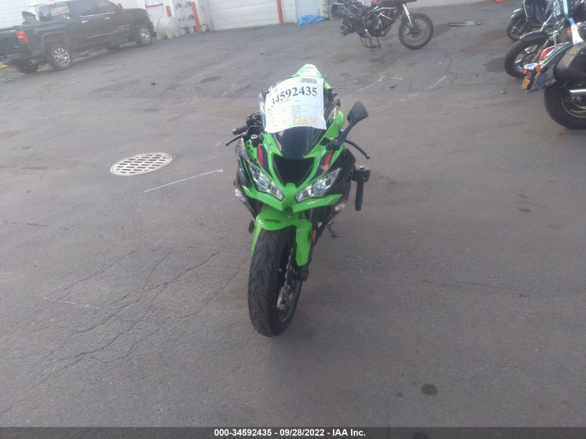 2022 KAWASAKI ZX636 K JKBZXJH14NA013718