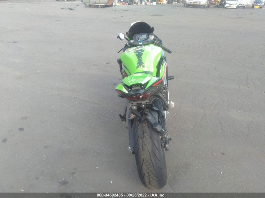 2022 KAWASAKI ZX636 K JKBZXJH14NA013718