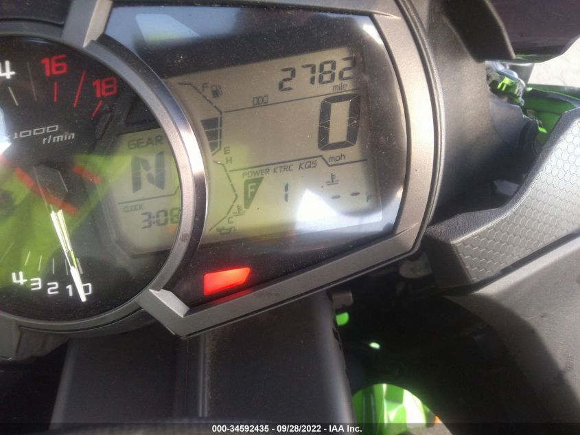 2022 KAWASAKI ZX636 K JKBZXJH14NA013718