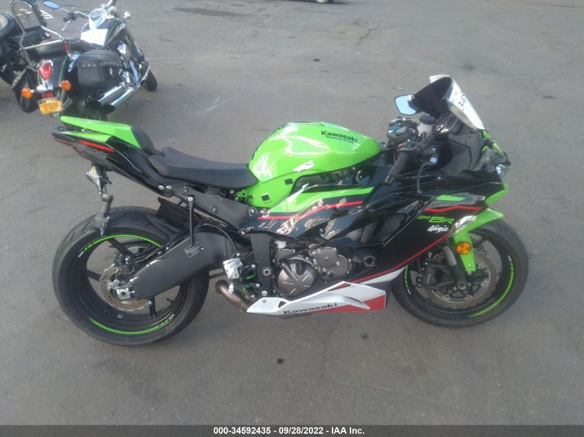 2022 KAWASAKI ZX636 K JKBZXJH14NA013718