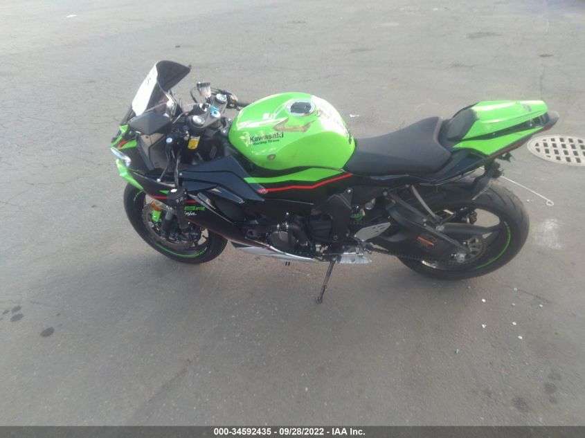 2022 KAWASAKI ZX636 K JKBZXJH14NA013718
