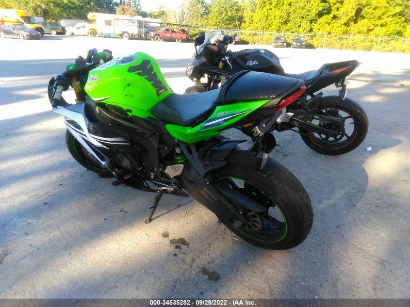 2015 KAWASAKI ZX636 E JKBZXJE14FA015880