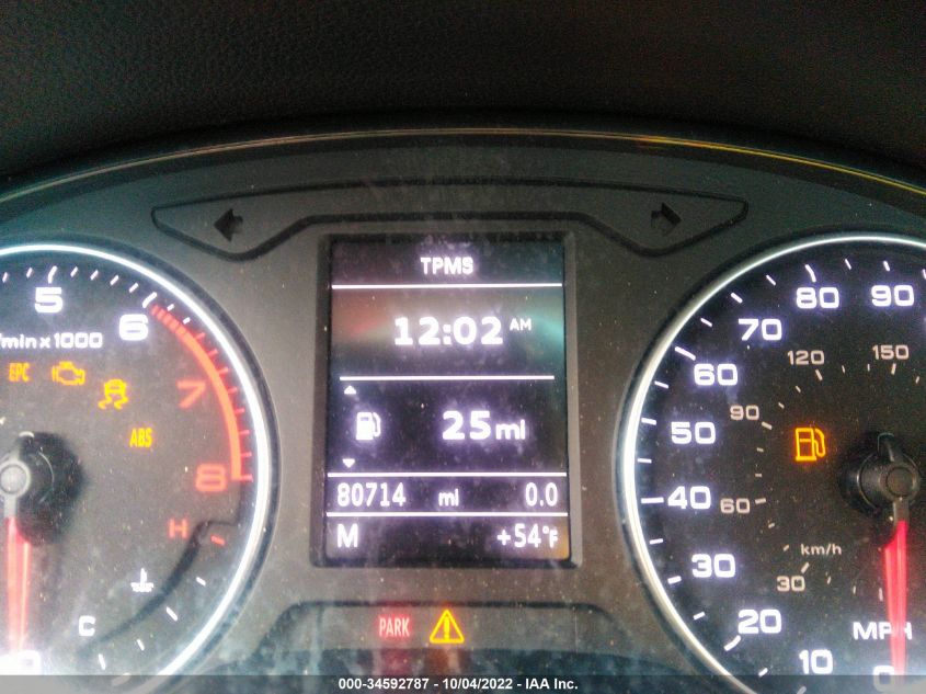 2015 AUDI S3/A3 2.0T PREMIUM WAUBFGFF8F1109897