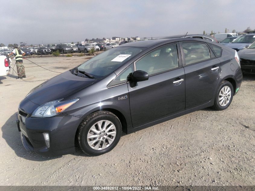 2014 TOYOTA PRIUS PLUG-IN JTDKN3DPXE3062336