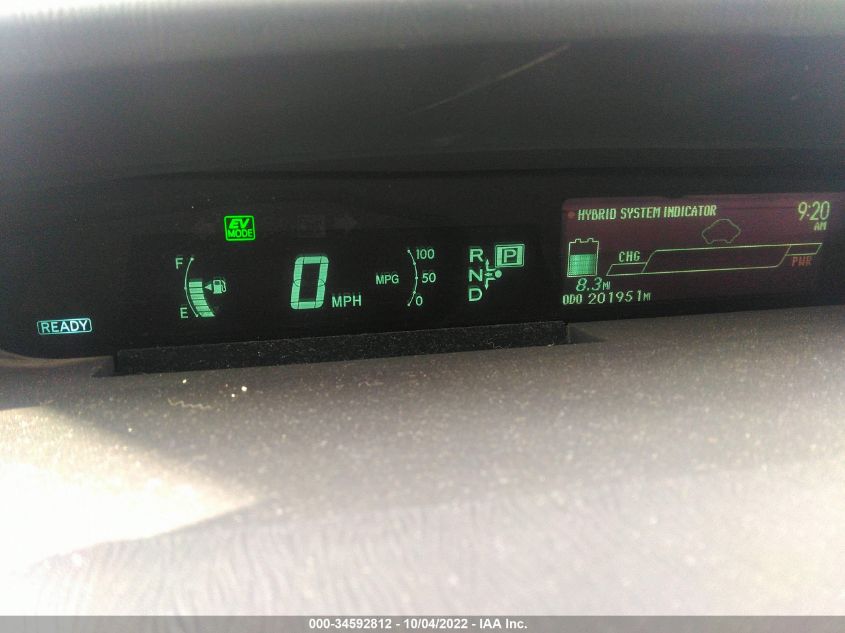 2014 TOYOTA PRIUS PLUG-IN JTDKN3DPXE3062336