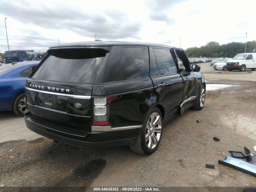 2015 LAND ROVER RANGE ROVER AUTOBIOGRAPHY BLACK SALGW3TF5FA219756