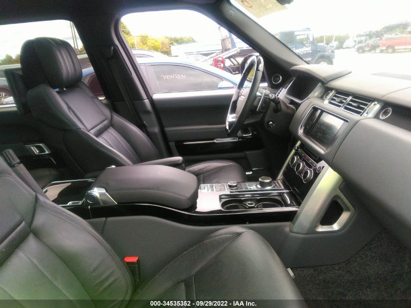 2015 LAND ROVER RANGE ROVER AUTOBIOGRAPHY BLACK SALGW3TF5FA219756