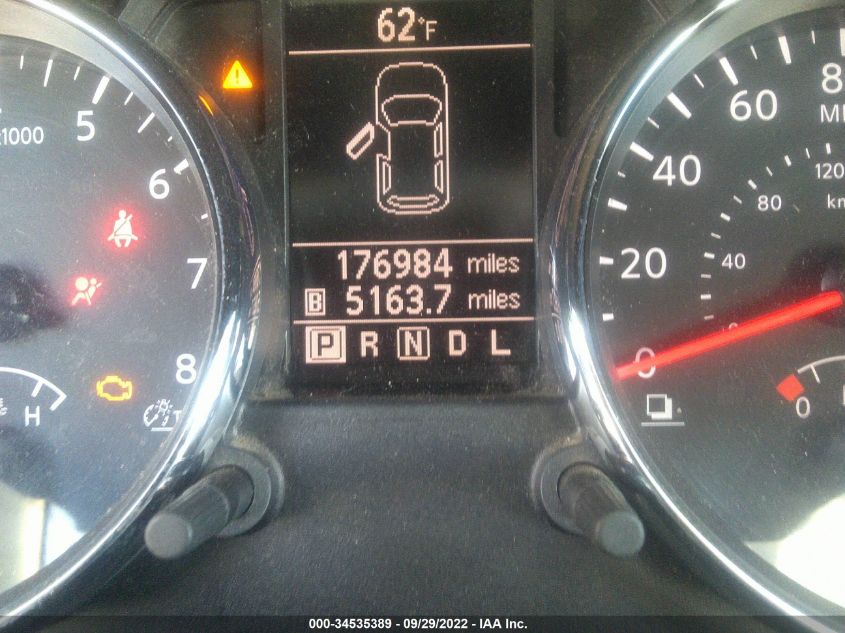 2015 NISSAN ROGUE SELECT S JN8AS5MV9FW753179
