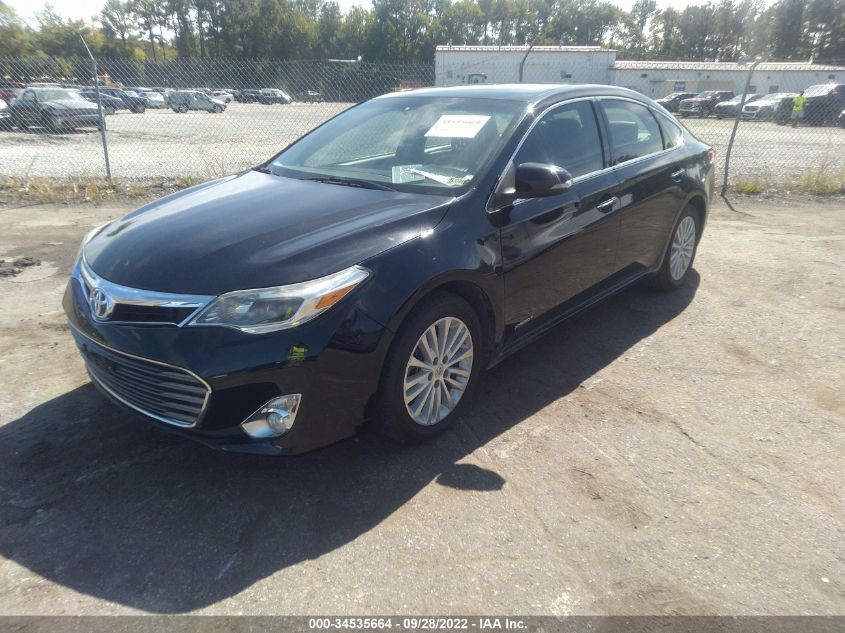 2013 TOYOTA AVALON HYBRID XLE PREMIUM 4T1BD1EB4DU007525