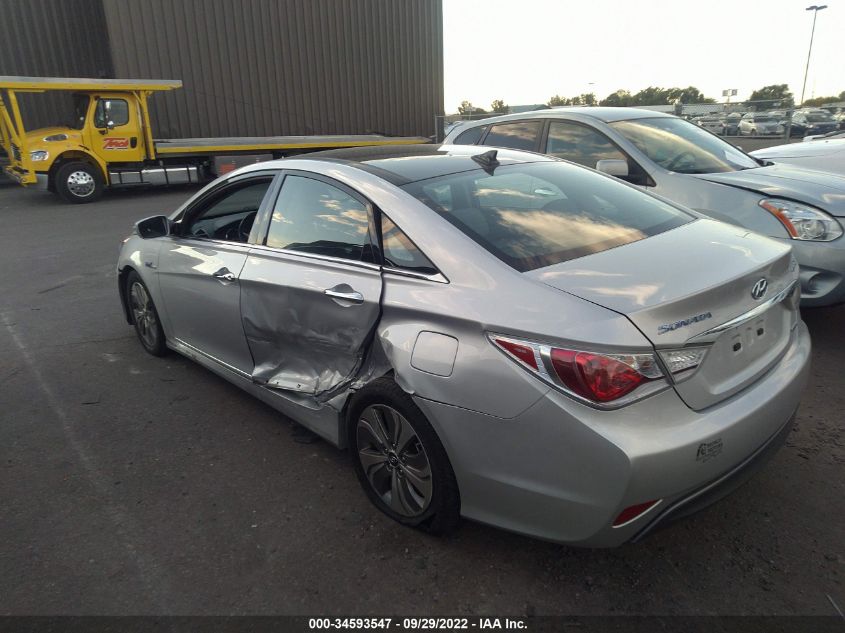 2014 HYUNDAI SONATA HYBRID LIMITED KMHEC4A44EA106583