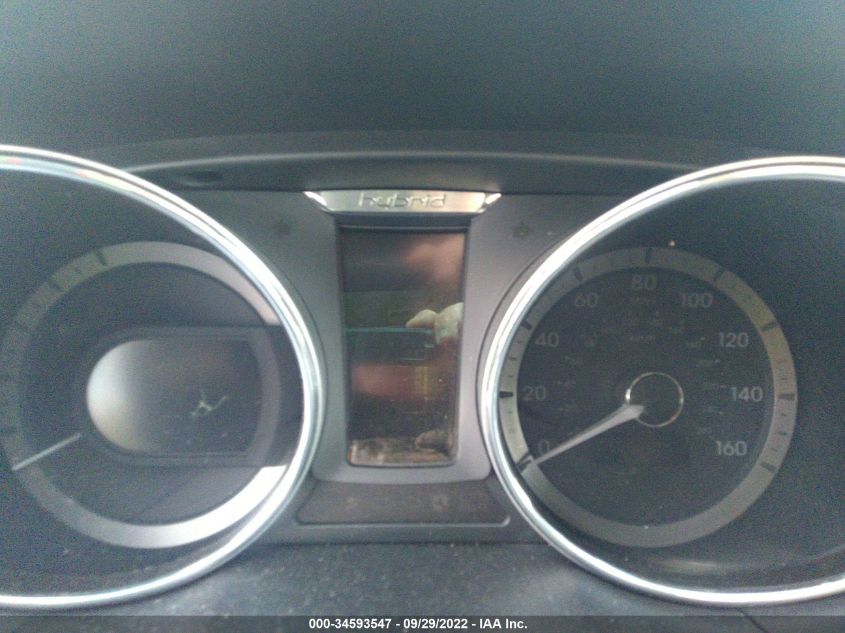 2014 HYUNDAI SONATA HYBRID LIMITED KMHEC4A44EA106583