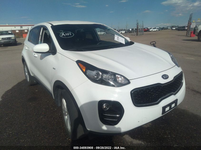 VIN KNDPMCAC9K7556945 2019 KIA SPORTAGE no.1