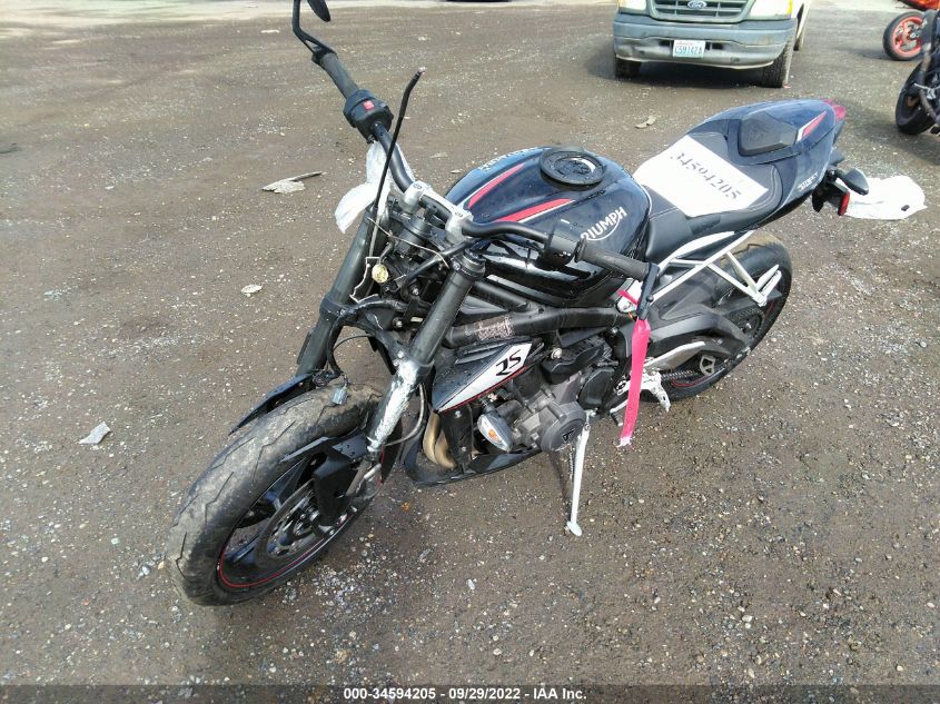 2018 TRIUMPH MOTORCYCLE STREET TRIPLE RS/ABS SMTA464S7JT897195