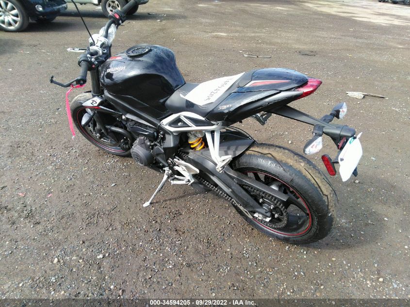 2018 TRIUMPH MOTORCYCLE STREET TRIPLE RS/ABS SMTA464S7JT897195
