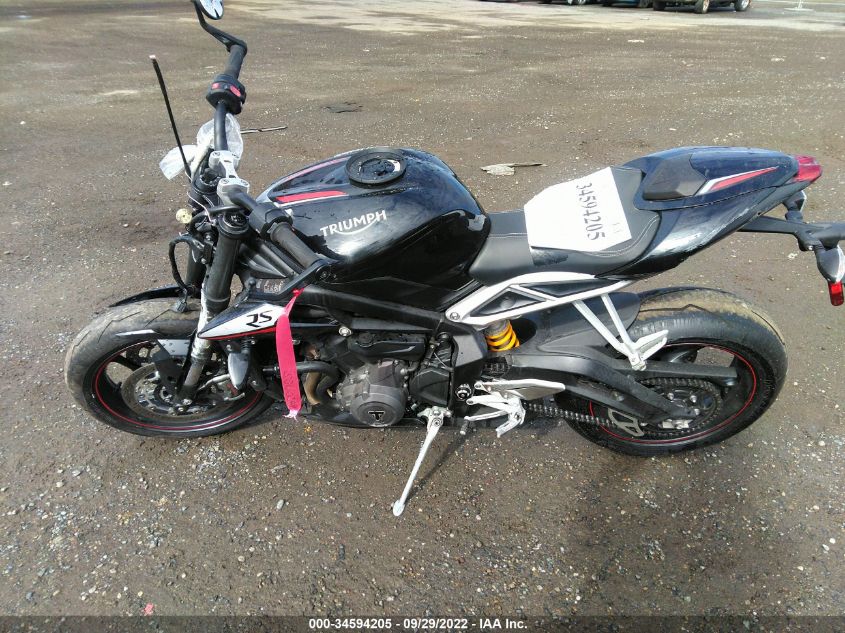 2018 TRIUMPH MOTORCYCLE STREET TRIPLE RS/ABS SMTA464S7JT897195