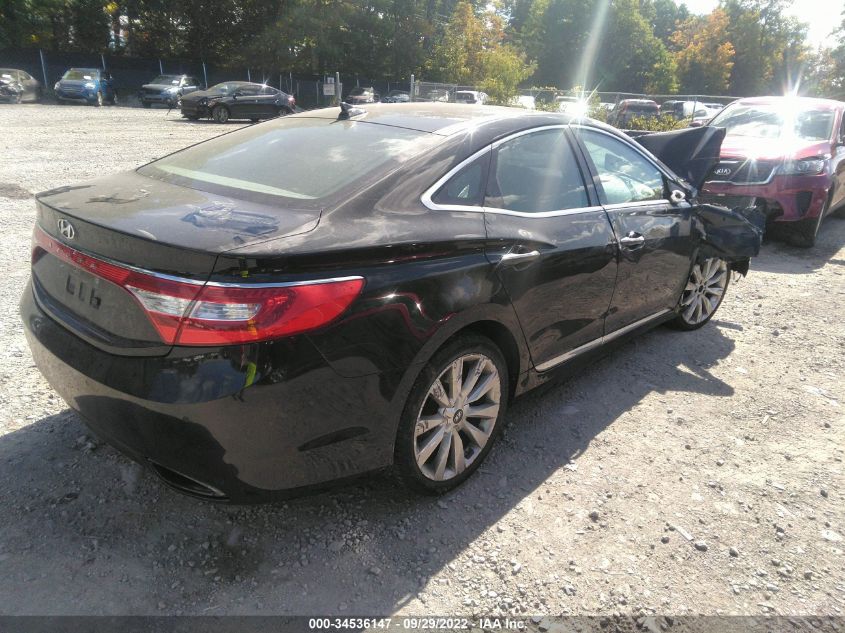 2013 HYUNDAI AZERA KMHFH4JGXDA326406